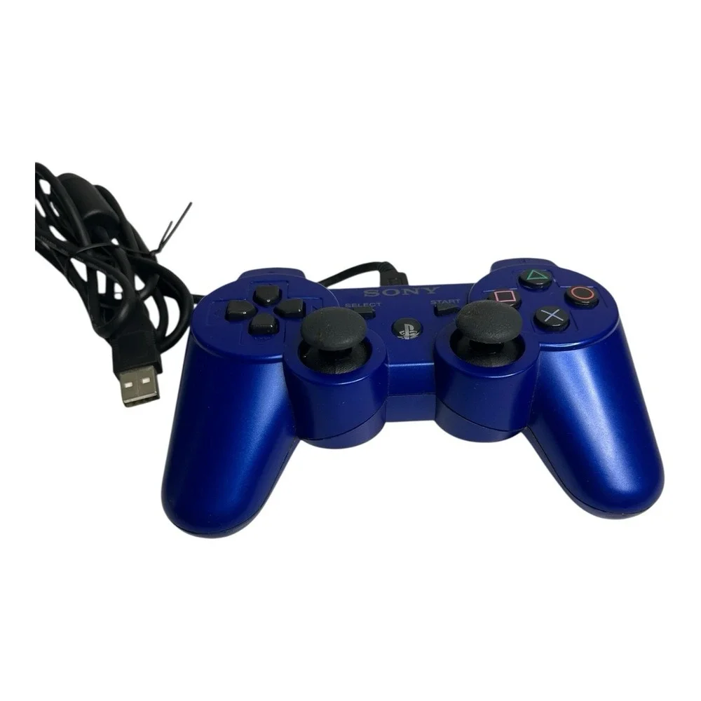 Genuine OEM Sony PlayStation 3 PS3 Blue DualShock 3 Controller Wireless CECHZC2U